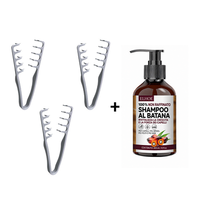 🍁💖Pettine volumizzante a denti larghi – Pettine professionale per lo styling di uomini e donne