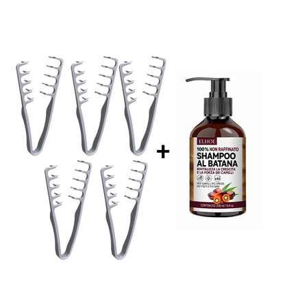 🍁💖Pettine volumizzante a denti larghi – Pettine professionale per lo styling di uomini e donne