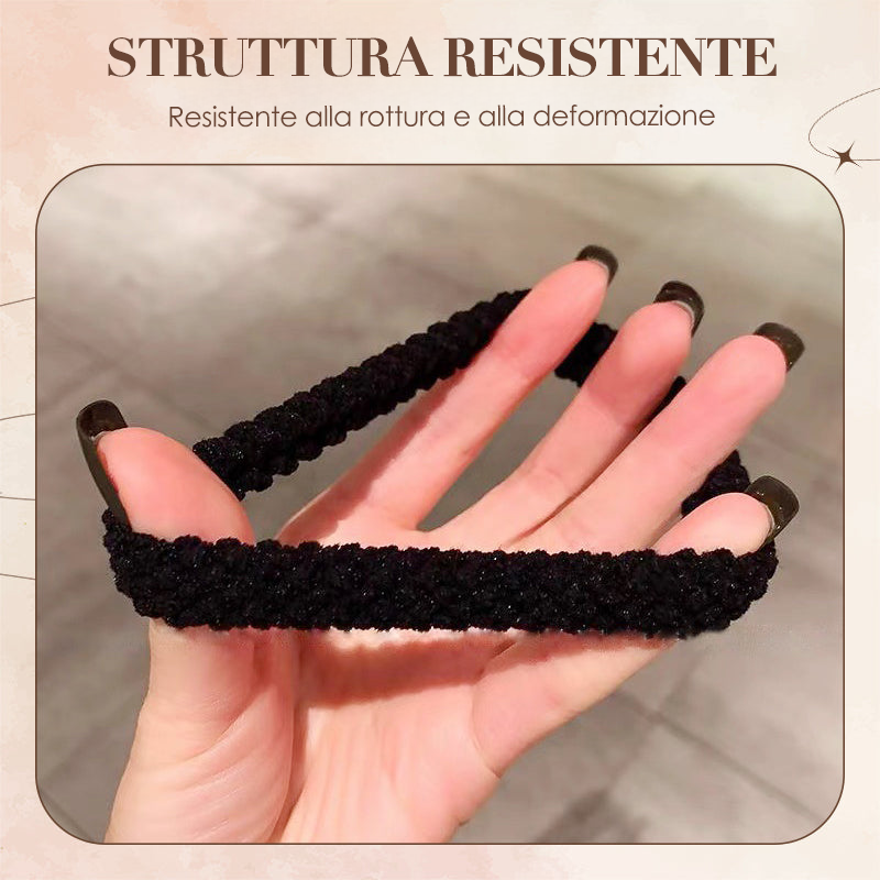 🍁💖Elastico per capelli largo e resistente