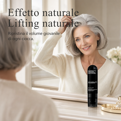 50% di sconto! 🍁💖 Spray volumizzante e fissante al profumo di pesca, per capelli leggeri, elastici e una tenuta a lunga durata.