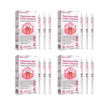 Glimmerly®💐💖Gel per la riparazione di cavità dentali DenPerm – Otturazione che riproduce lo smalto naturale