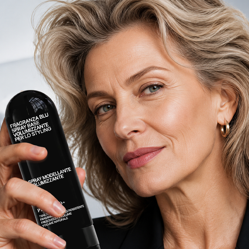 50% di sconto! 🍁💖 Spray volumizzante e fissante al profumo di pesca, per capelli leggeri, elastici e una tenuta a lunga durata.