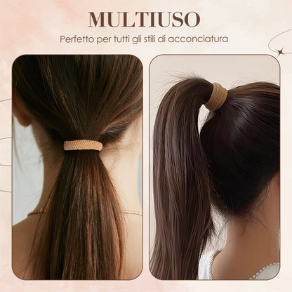 🍁💖Elastico per capelli largo e resistente