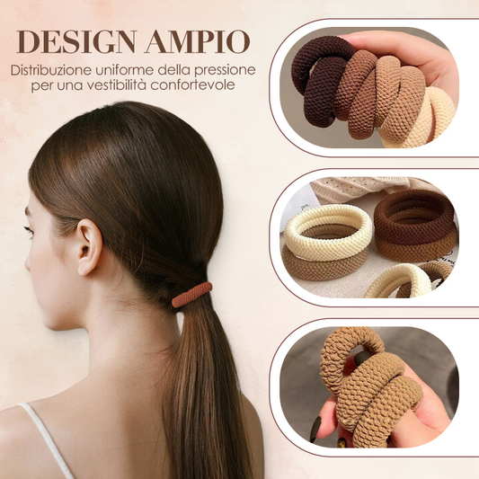 🍁💖Elastico per capelli largo e resistente