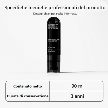50% di sconto! 🍁💖 Spray volumizzante e fissante al profumo di pesca, per capelli leggeri, elastici e una tenuta a lunga durata.