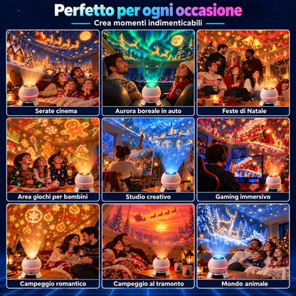 Negozio Ufficiale | 🍁💖 Proiettore Olografico Intelligente SCNDR® (Smart HD 5D Dinamico)