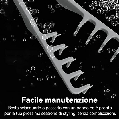 🍁💖Pettine volumizzante a denti larghi – Pettine professionale per lo styling di uomini e donne