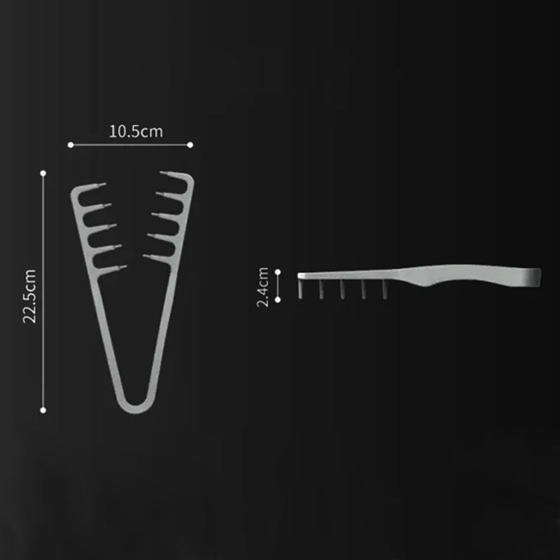 🍁💖Pettine volumizzante a denti larghi – Pettine professionale per lo styling di uomini e donne