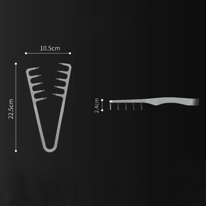🍁💖Pettine volumizzante a denti larghi – Pettine professionale per lo styling di uomini e donne